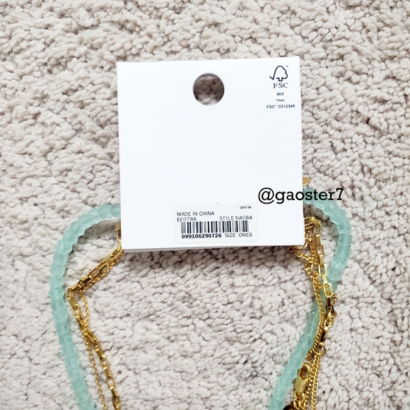 Madewell Marineleaf Necklace Set - Picture 8 of 8